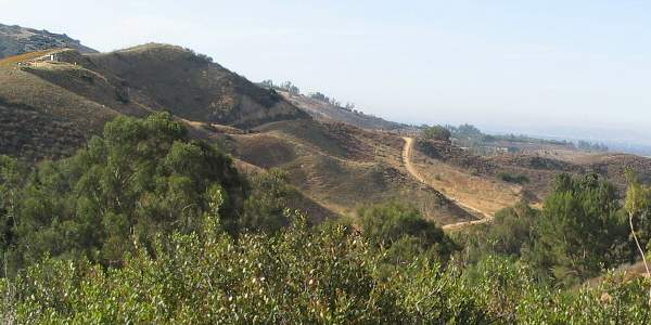 view of gnatchather trail and high point